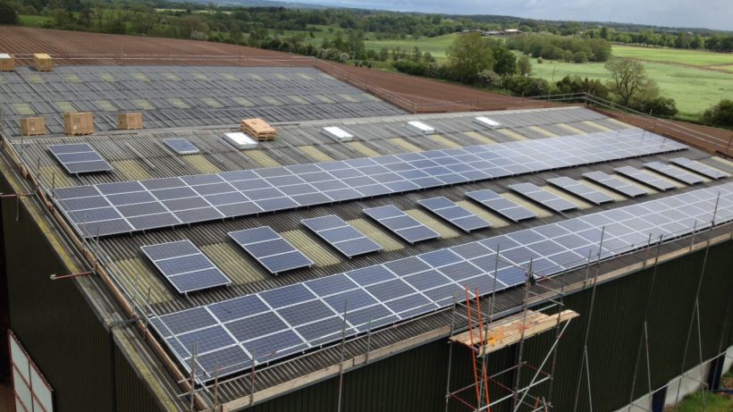 Green Bank Farm Solar Panel Installation