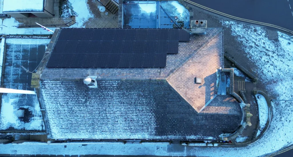 Lindley Liberal Club Huddersfield Solar Panels