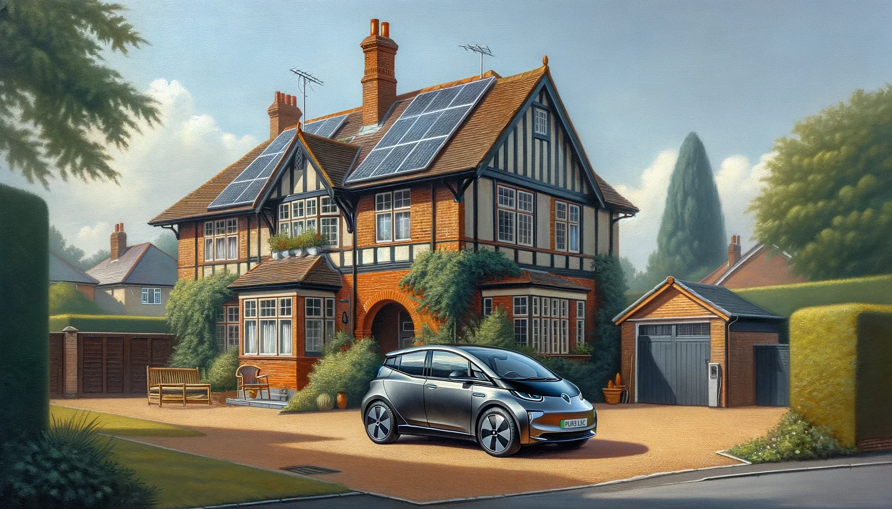 The Benefits Of Using Solar Panels To Charge Electric Cars